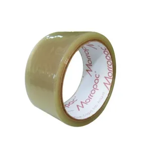 Cinta Adhesiva Acrílico Transparente para Embalar Letras Rojas 48 mm X 35 m Celoven